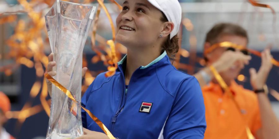 Ashleigh Barty feiert in Miami den grössten Triumph in ihrer Karriere
