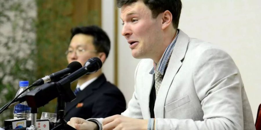 Der Student Otto Warmbier (Archivfoto)