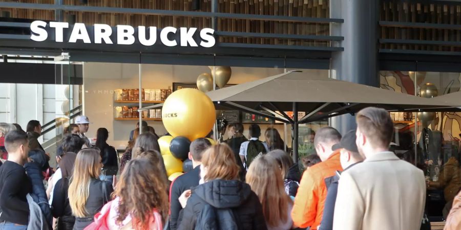 Starbucks Eröffnung Belgrad