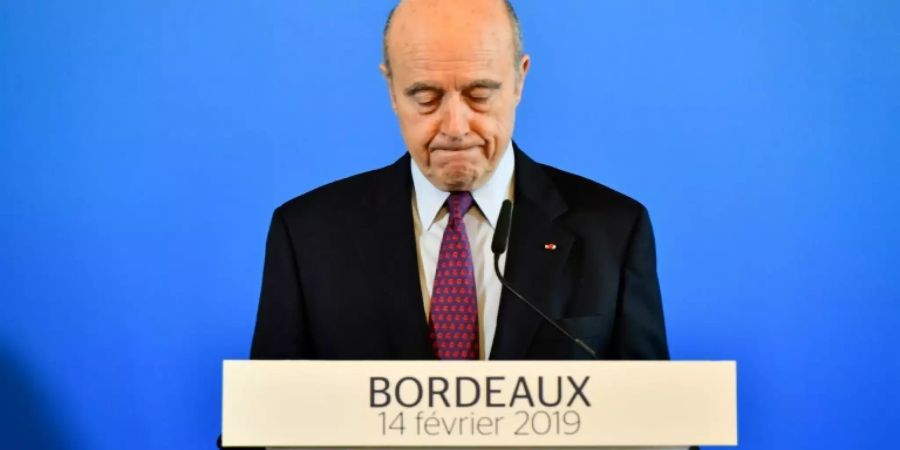 Juppé gibt Abschied bekannt