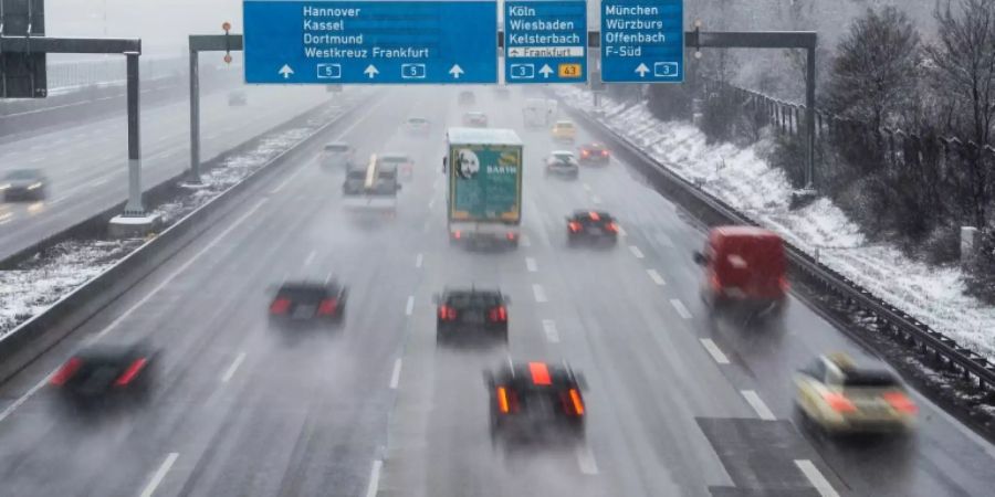 Autobahn in Hessen
