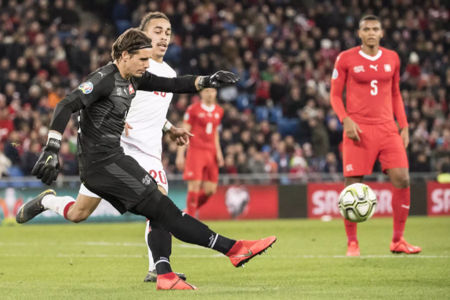 Im Tor der Schweizer Nationalmannschaft ist Yann Sommer die klare Nummer Eins.