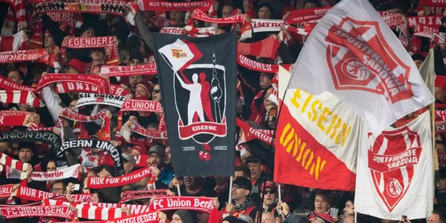 Der 1. FC Union Berlin will vor Zuschauern ein Testspiel absolvieren. Foto: Soeren Stache/dpa-Zentralbild/dpa