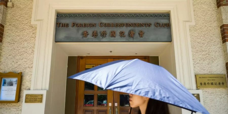 Sitz des Vereins der Auslandskorrespondenten in Hongkong