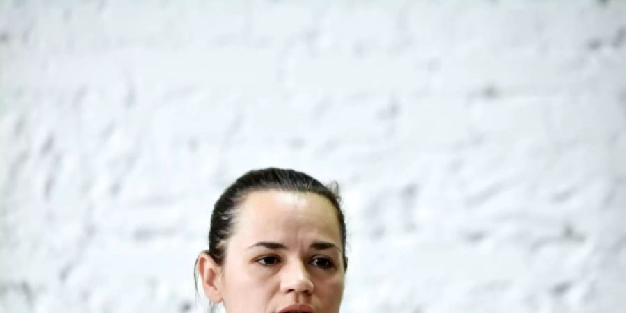 Oppositionskandidatin Swetlana Tichanowskaja