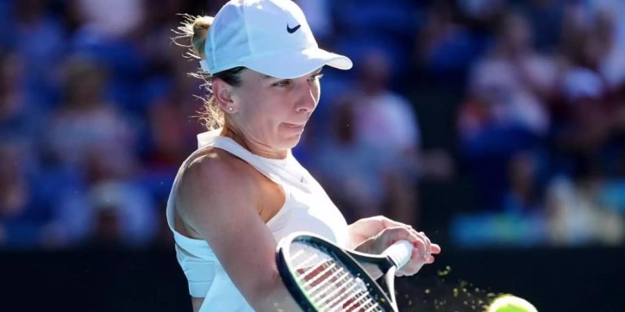 Simona Halep wird nicht bei den US Open in New York spielen. Foto: Scott Barbour/AAP/dpa