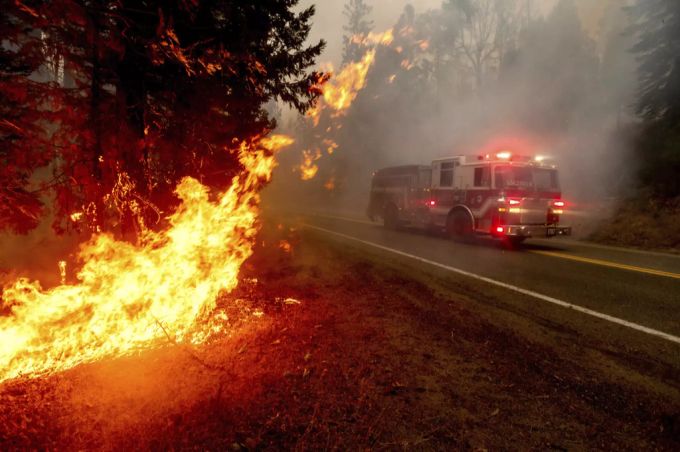 Das Feuer in Kalifornien wurde wohl durch eine «Gender Reveal Party» ausgelöst. Kalifornien Waldbrand