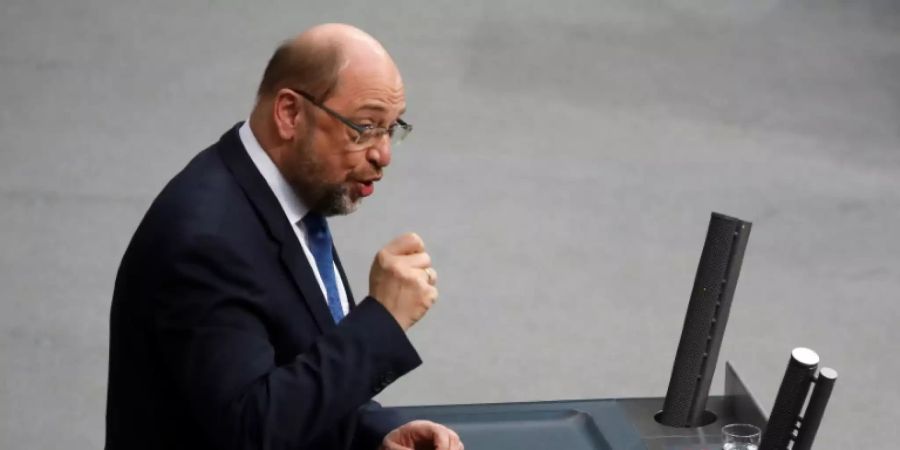 Der frühere SPD-Vorsitzende Martin Schulz