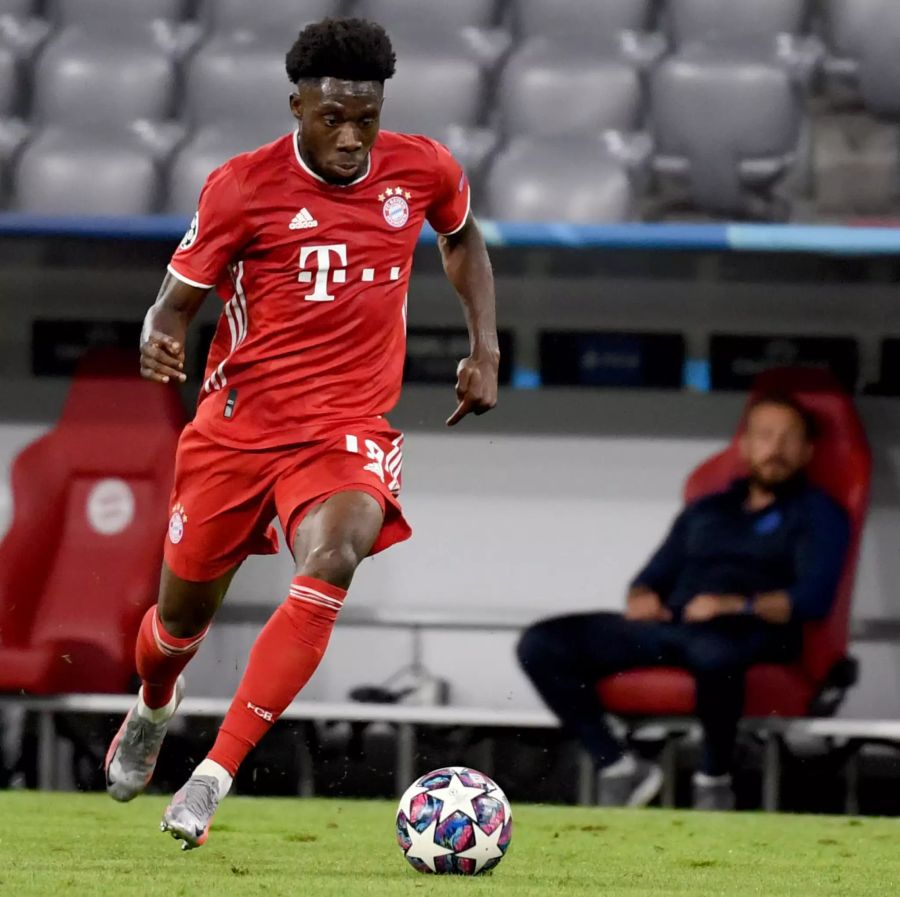 Alphonso Davies spielt seit vergangenem Jahr für den FC Bayern München.