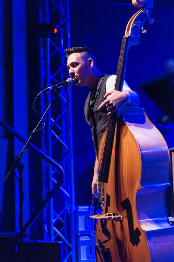 Philipp und die B-Shakers schreiben auch eigene Rockabillysongs