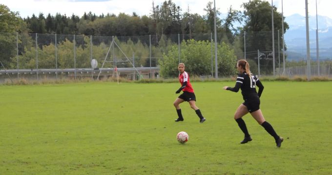 Spielten am Wochenende in Berg: FC Uznach Frauen. FC Uznach