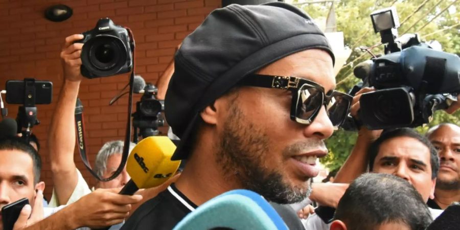 Ronaldinho in Asuncion