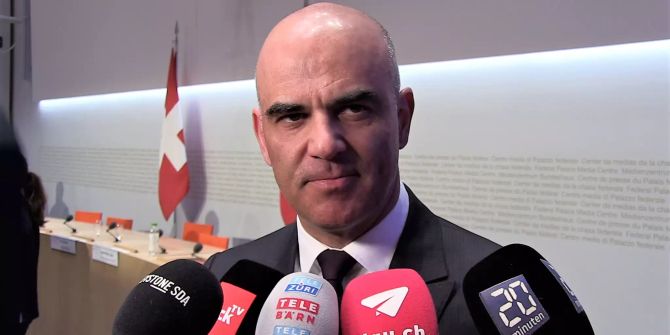 Alain Berset Coronavirus