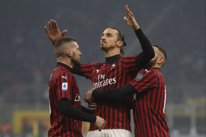 Zlatan Ibrahimovic Milan