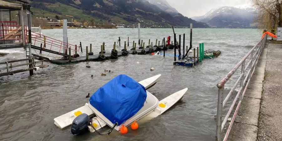 Sturmschäden in Obwalden