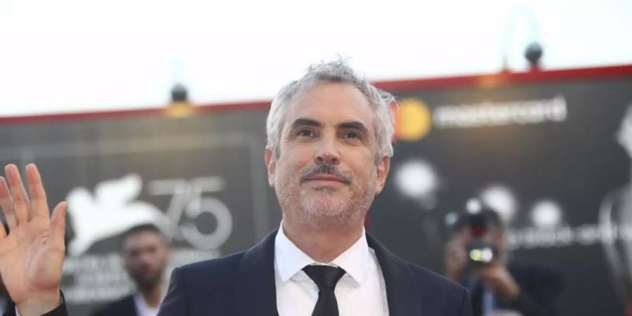 Regisseur Alfonso Cuarón 2018 bei den Filmfestspielen in Venedig. Foto: Joel C Ryan/Invision/AP/dpa