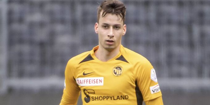 YBs Sandro Lauper waehrend dem Testspiel zwischen den Berner Young Boys und dem SC Kriens, am Freitag, 6. Maerz 2020, im Stadion de Suisse in Bern. BSC Young Boys Lauper