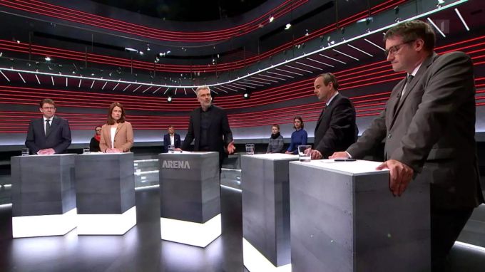 Die gestrige Arena zum Thema Corona-Krise. arena