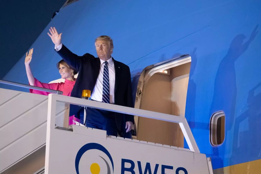 US-Präsident Trump in Indien