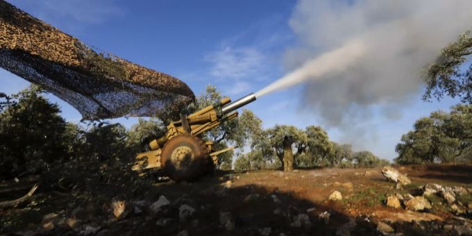 In Idlib bei Libyen nahmen die kriegerischen Auseinandersetzungen bisher noch kein Ende. libyen