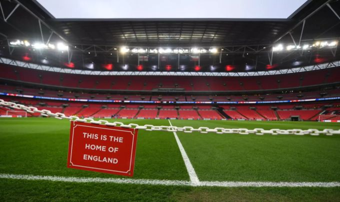 Im Londoner Wembley steigt der Final der Fussball Euro 2020. Fussball Euro