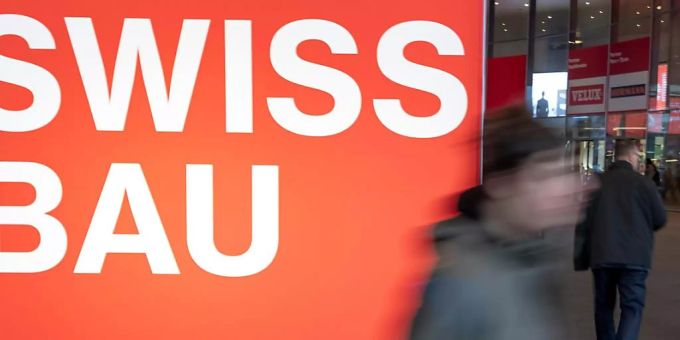 Die Fachmesse Swissbau in Basel. Swissbau