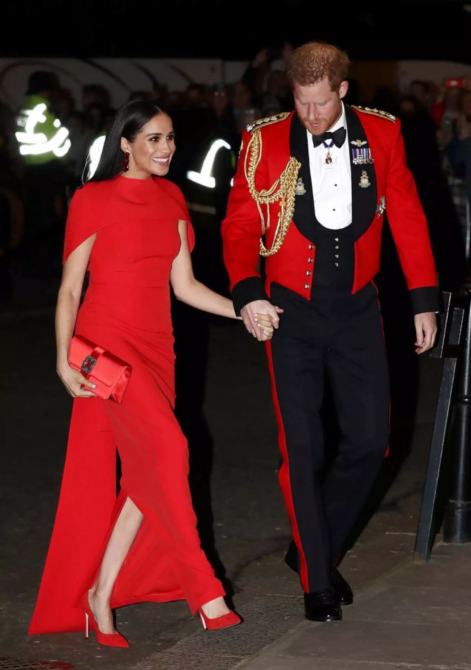Meghan Markle und Prinz Harry warfen sich am Samstagabend in Schale. Das Kleid der Herzogin kostet fast 1600 Franken. Meghan Markle Prinz Harry