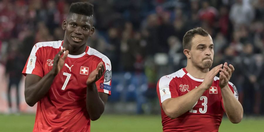 Breel Embolo Xherdan Shaqiri