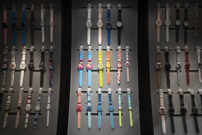 Swatch Uhren. (Symbolbild) Swatch Uhren