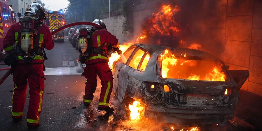 Unruhen in Nanterre