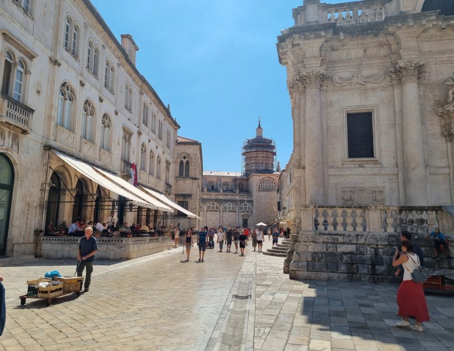 Dubrovnik Pflastersteine