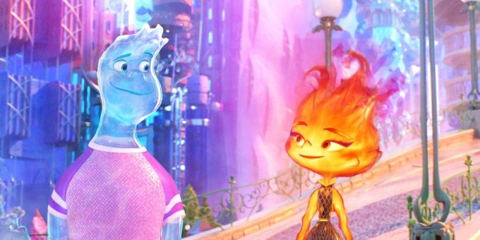 «Elemental» von Pixar läuft hierzulande am 22. Juni in den Kinos an. pixar