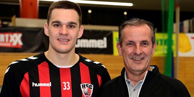 Vertragsverlängerung für Marijan Maric beim HSC Suhr Aarau. Vertragsverlängerung für Marijan Maric beim HSC Suhr Aarau.