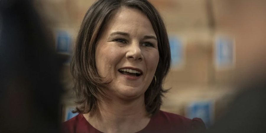Aussenministerin Baerbock am Donnerstag in Adama