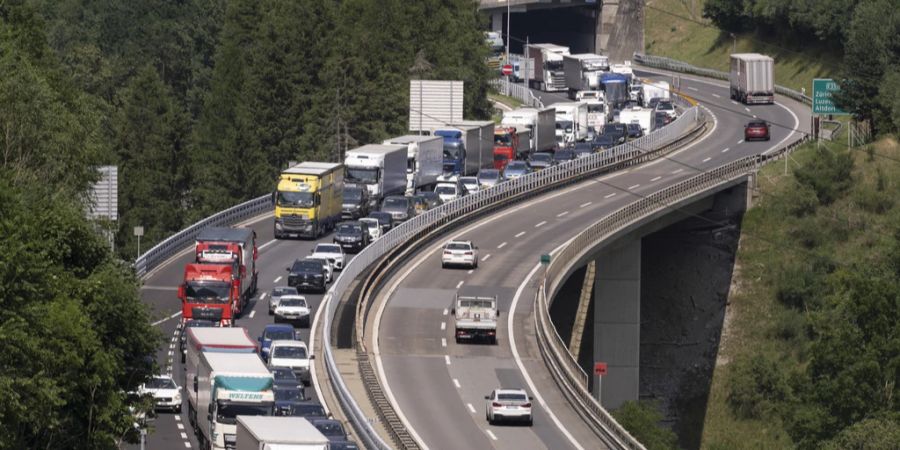 Stau Gotthard