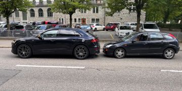 Stadt St. Gallen: Auffahrkollision wegen mangelnder Aufmerksamkeit