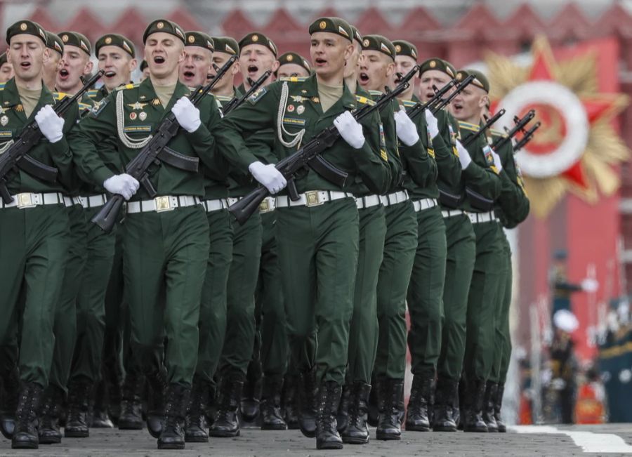 Russland hat am Montag zum «Tag des Sieges» mit einer riesigen Militärparade seine Macht demonstriert.