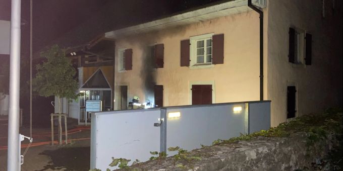 Brislach: Brand in der Gemeindeverwaltung Brislach: Brand in der Gemeindeverwaltung