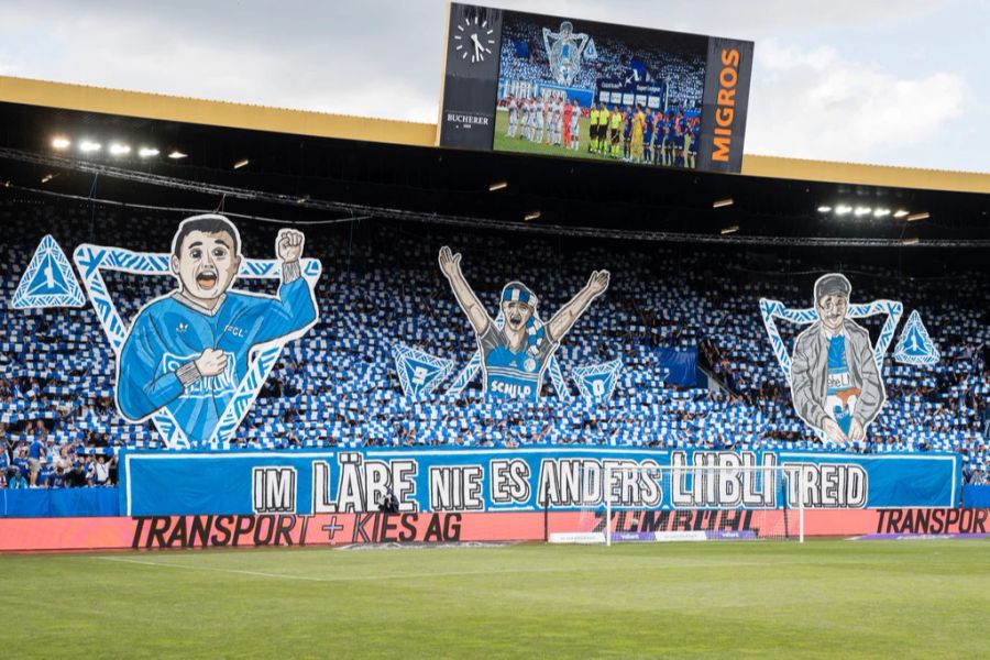 Die Choreo der Luzerner.