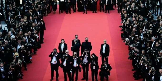 Fotografen in Cannes. Cannes