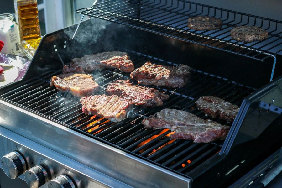 Fleisch Grill Gas Buletten Steak