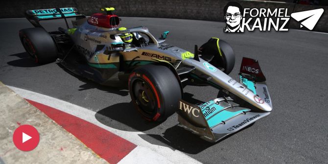 Lewis Hamilton Mercedes Aserbaidschan