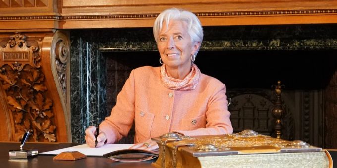 Laut EZB-Chefin Lagarde könnte die Zinserhöhung im Juli kommen. Christine Largarde