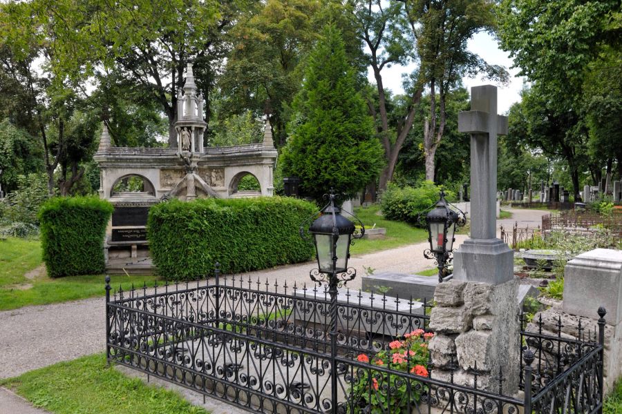 Friedhof Grabstätten Park Wien