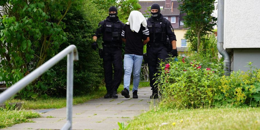 Insgesamt sind 39 Personen festgenommen worden.