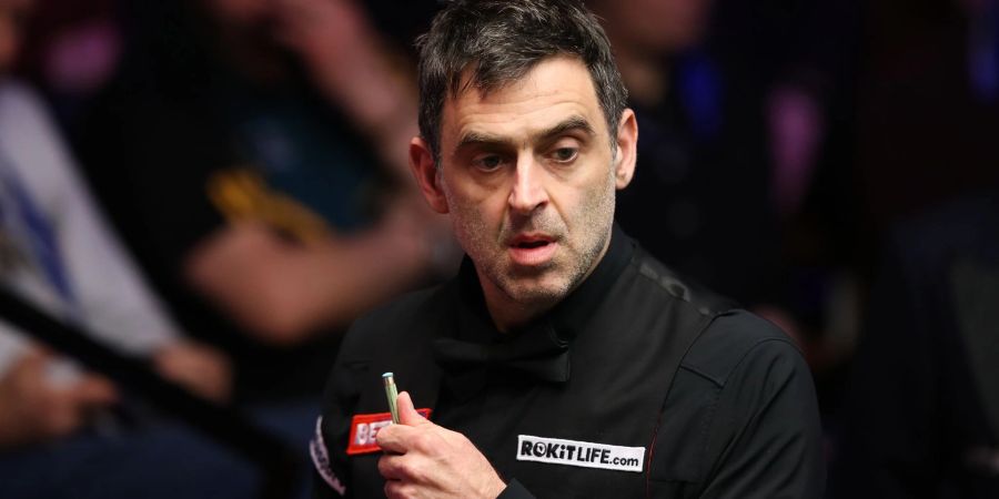 Steht bei der WM in Sheffield im Halbfinale: Ronnie O'Sullivan.