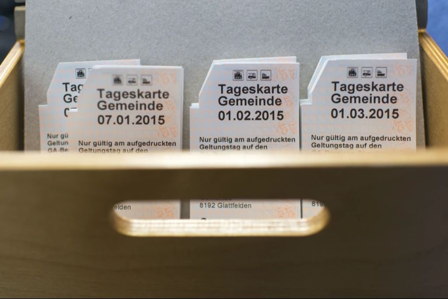 Eine andere Alternative wäre die Gemeinde-Tageskarte, jedoch wird diese nicht von allen Gemeinden angeboten. (Archivbild)