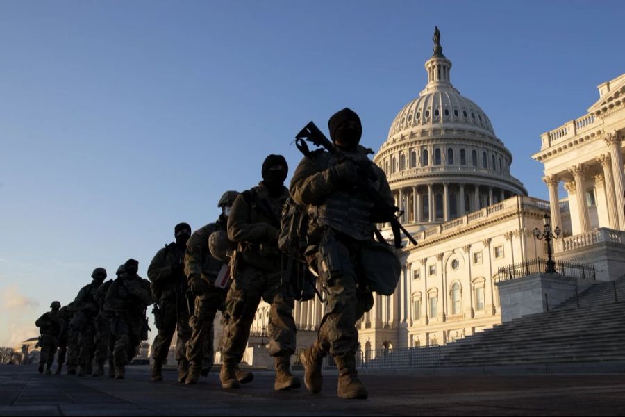 US Nationalgarde Capitol