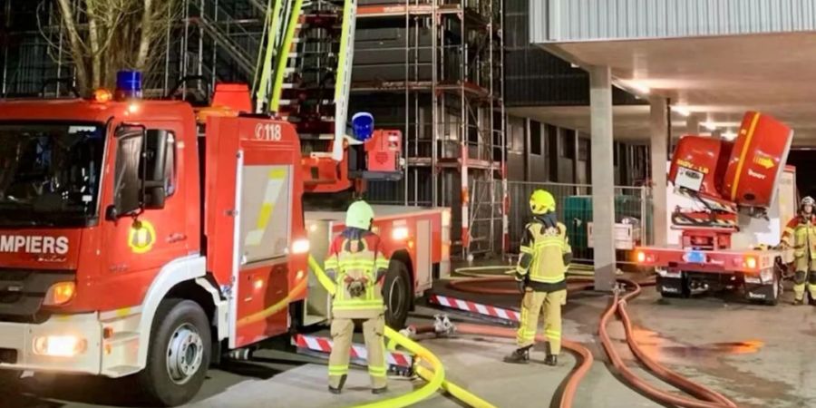 Brügg: Brand