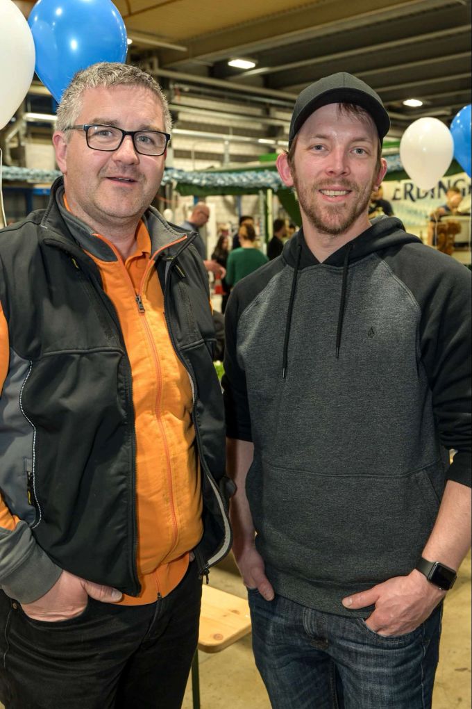 Marco Perren und Stefan Sperisen von Volvo & Reault Trucks Thun.